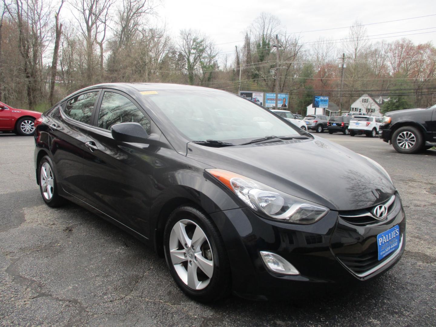 2013 BLACK Hyundai Elantra (5NPDH4AE3DH) with an 1.8L L4 DOHC 16V engine, AUTOMATIC transmission, located at 540a Delsea Drive, Sewell, NJ, 08080, (856) 589-6888, 39.752560, -75.111206 - Photo#7